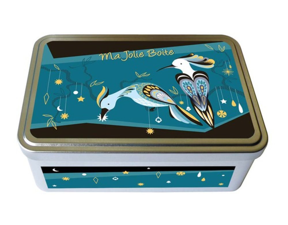Boite Metal Deco Oiseaux Un Grand Marche