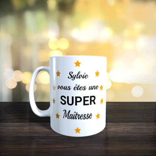 Mug super maîtresse