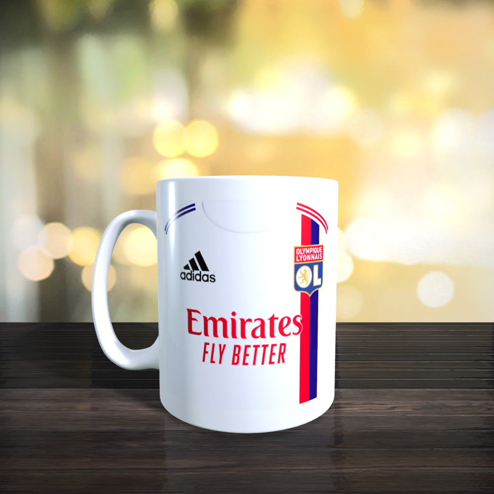 Mug de foot PSG à personnaliser avec votre prénom - Cadeau
