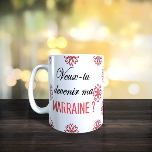 Mug veux tu devenir ma marraine