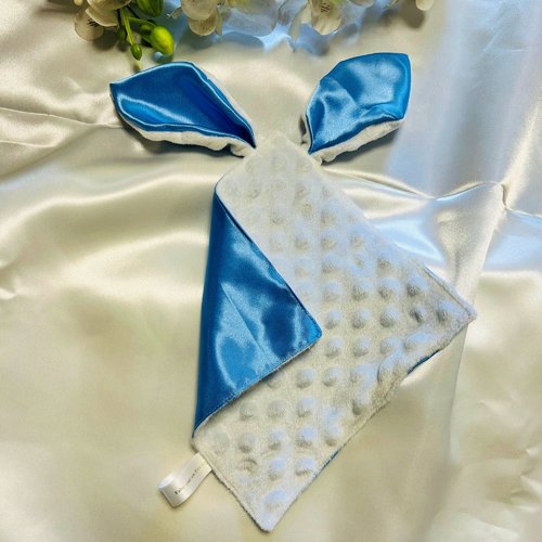 Doudou douceur bleu