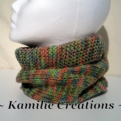 Tour de cou - snood fille - 2/6 ans