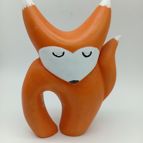Petit renard sculpture