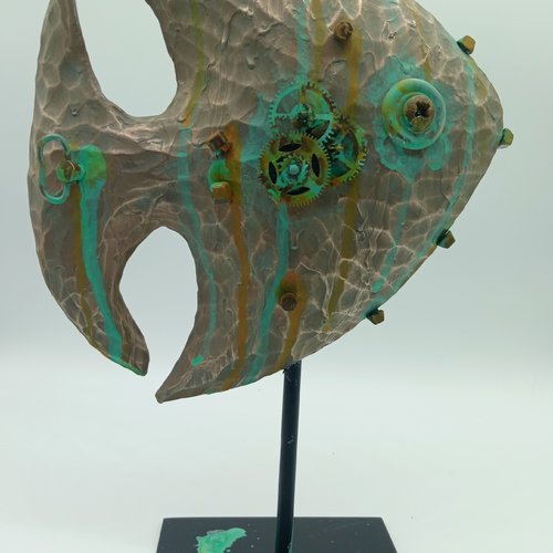 Sculpture poisson