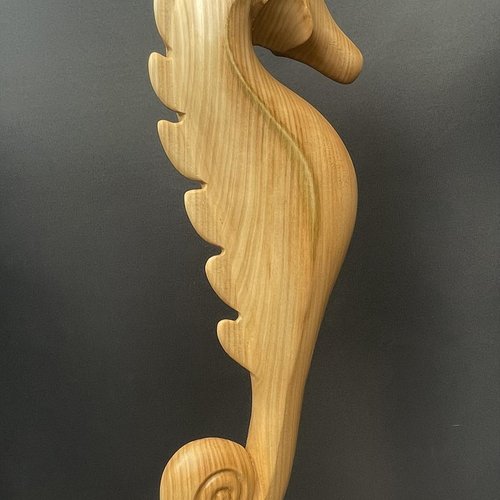 Sculpture hippocampe