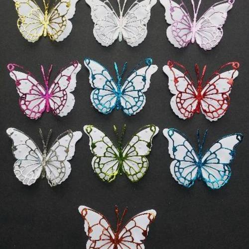 Decoupes papillons doubles