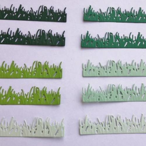 Decoupes bordures herbe modele 1