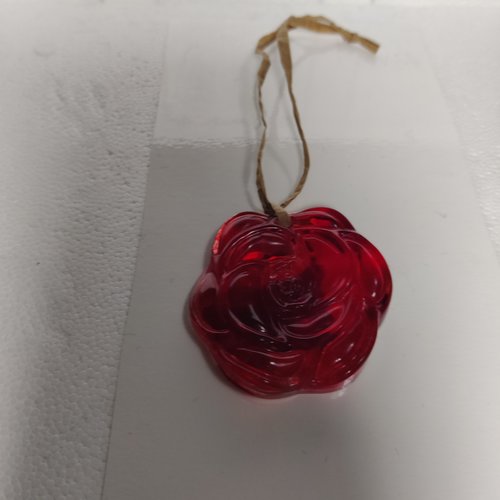 Rose en résine