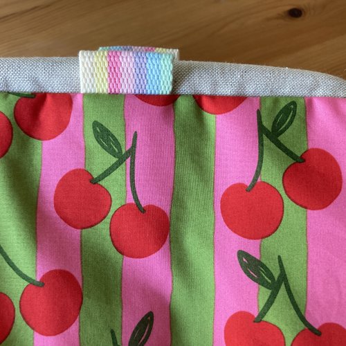 Sac à projet tricot, trousse toilette, format moyen, châle, produits beauté, lingerie, cadeau, femme, fille, tricot