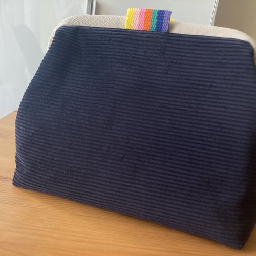 Sac à projet tricot / trousse toilette