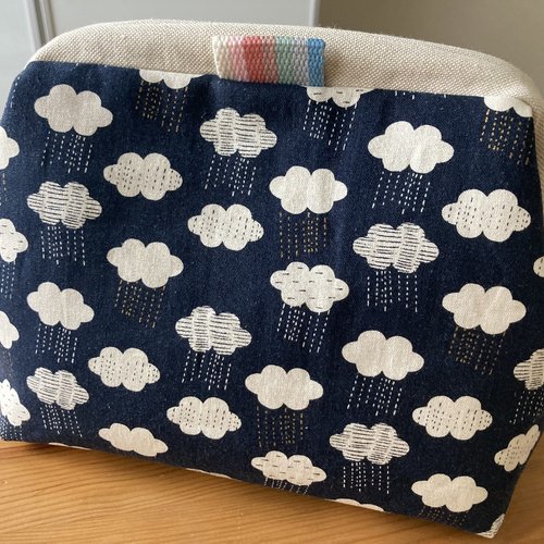 Sac à projet tricot / trousse toilette