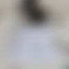 Lot de 21 étiquettes allongées noël blanc