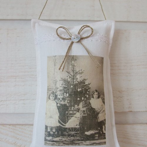  coussin de porte enfant & sapin de noël (n°3)