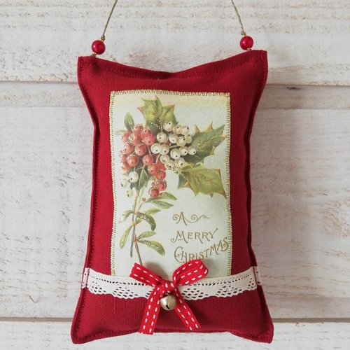 Coussin de porte noël (n°30)