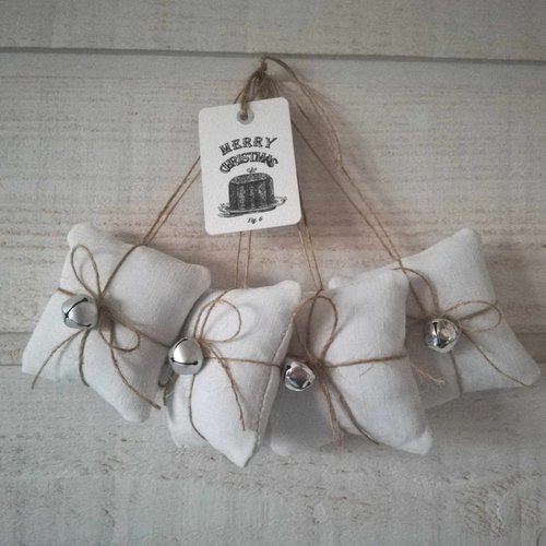 4 coussinets de noël