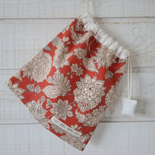Sac à lingerie / pochon (n°150) orange