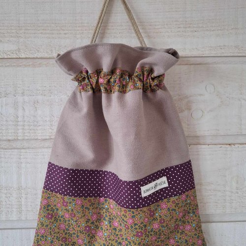 Sac à lingerie (n°199) violet