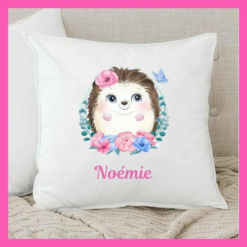 Coussin Personnalise Coussin Pour Bebe Coussin Herisson Un Grand Marche