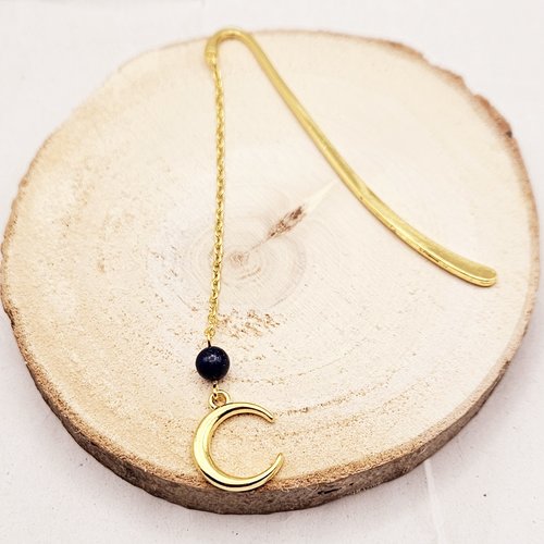 Marque-pages en lapis-lazuli
