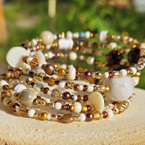 Bracelet à mémoire de forme - collection bohème