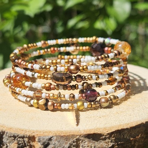 Bracelet à mémoire - collection bohème