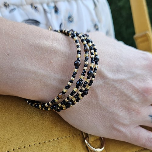 Bracelet de lithothérapie en agate