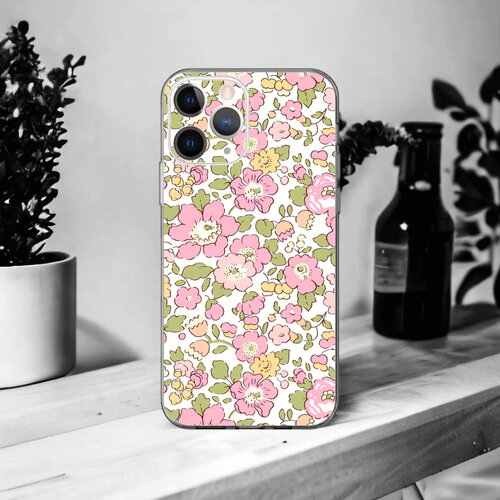 Coque souple liberty betsy u pour iphone 17, 16, 15, 14, 13, 12, 11, x, xr, se, 8, 7,