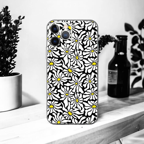 Coque souple pour iphone soleil noir
