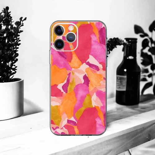 Coque souple cornaline pour iphone