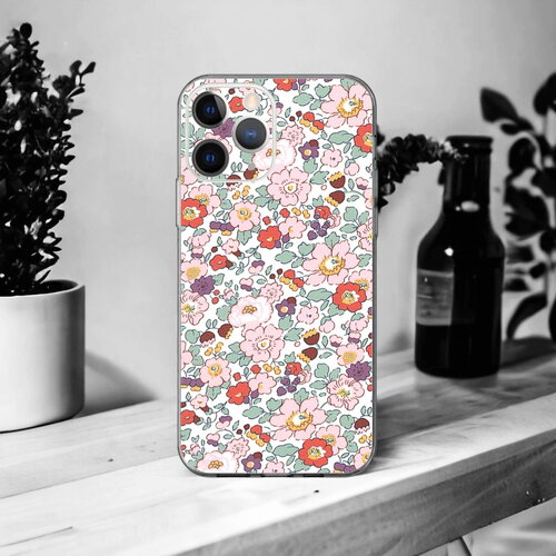 Liberty betsy rust coque pour iphone 17, 16, 15, 14, 13, 12, 11, x, xr, se, 8, 7,