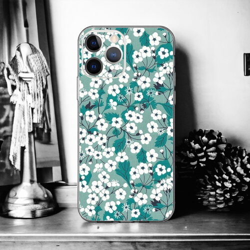 Coque souple pour iphone liberty mitsi mint a