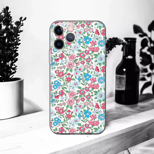 Coque souple annabella b pour iphone 17, 16,15, 14, 13, 12, 11, xr, x, se, 8, 7