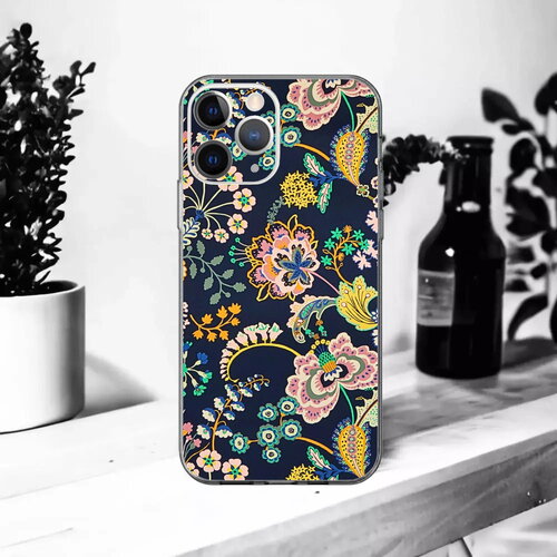 Coque souple pour iphone symphonie florale