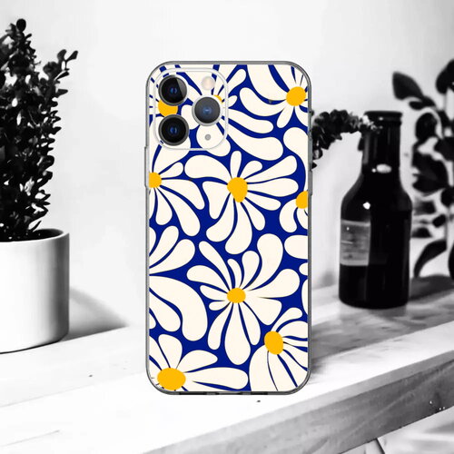 Coque souple pour iphone nuit fleurie