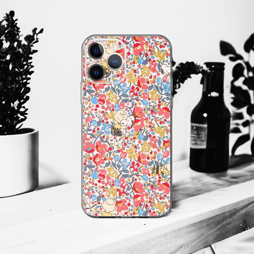 Coque souple pour iphone liberty les fleurs de charlie brown
