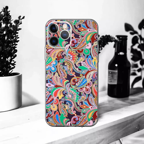 Coque souple pour iphone paisley fanfare b