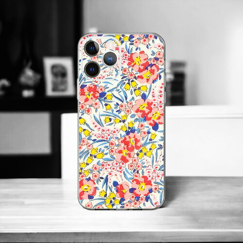 Swirling petals coque souple pour iphone