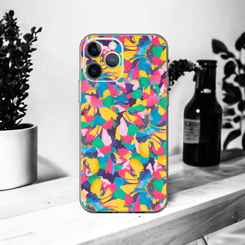 Coque souple parade de pivoines pour iphone