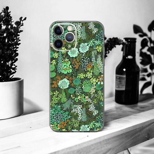 Coque souple ciara botanique pour iphone
