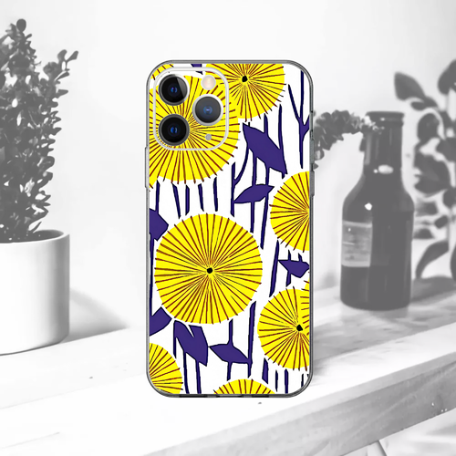 Coque souple pour iphone liberty fleur du soleil