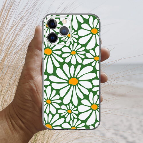Coque iphone 17, 16, 15, 14, 13, 12, 11, 10, 8, se bouquet green v