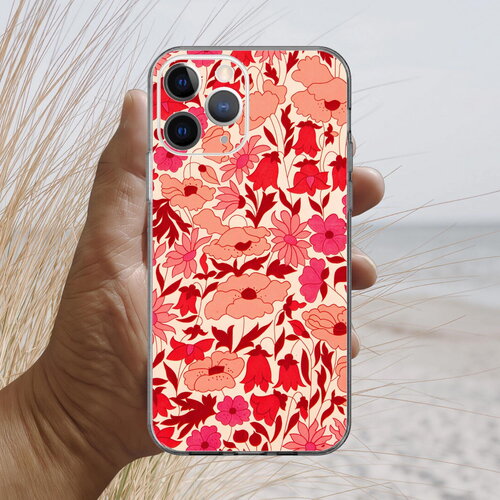 Coque iphone 17, 16, 15, 14, 13, 12, 11, 10, 8, se liberty poppy and daisy ro
