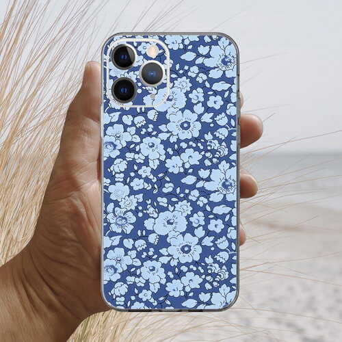 Coque souple pour iphone 17, 16, 15, 14, 13, 12, 11, x, xr, se, 8, 7 liberty betsy marine