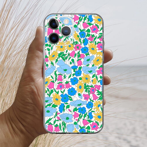 Coque iphone 17, 16, 15, 14, 13, 12, 11, 10, 8, se liberty poppy daisy v