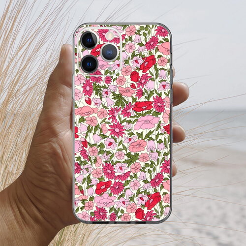 Coque iphone 17, 16, 15, 14, 13, 12, 11, 10, 8, se liberty poppy forest r