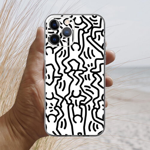 Coque iphone 17, 16, 15, 14, 13, 12, 11, 10, 8, se keith haring n