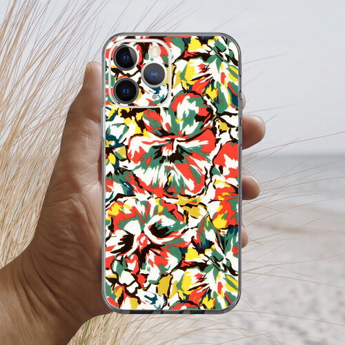 Coque iphone 17, 16, 15, 14, 13, 12, 11, 10, 8, se liberty pansy dazzle v