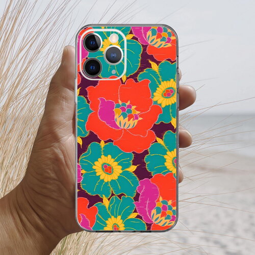 Coque iphone 17, 16, 15, 14, 13, 12, 11, 10, 8, se liberty ikat anemone a