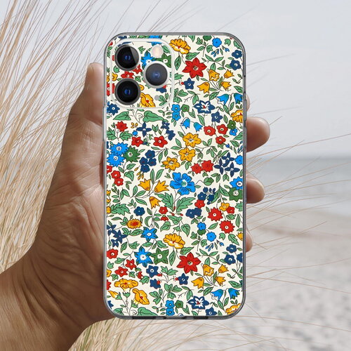 Coque souple pour iphone 17, 16, 15, 14, 13, 12, 11, x, xr, se, 8, 7 liberty ava