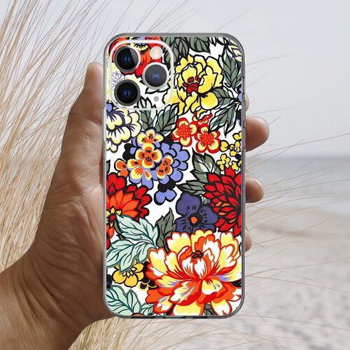 Coque iphone 17, 16, 15, 14, 13, 12, 11, 10, 8, se, liberty royal peony r